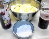 りんごのコンポート（赤ワイン煮）作り方1写真