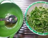 豆苗のサラダ作り方1写真