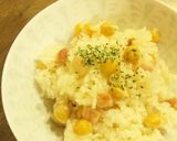 ひよこ豆とベーコンの＊炊き込みご飯作り方4写真