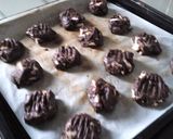 超簡単❤チョコの山クッキー≪バター不要≫作り方4写真