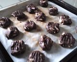 超簡単❤チョコの山クッキー≪バター不要≫作り方4写真