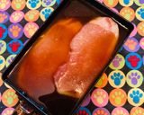 とんかつ用豚肉で⚫︎目玉焼きチャーシュー丼作り方3写真