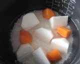 炊飯器で♪エコな人参の下茹で作り方11写真