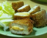 ☆節約ヘルシー☆高野豆腐でトンカツ風味作り方5写真