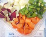 全粒粉100％豆腐＋豆乳ごろごろ野菜パン作り方1写真