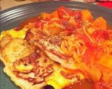 ポークピカタ＋残りもの野菜のトマト煮作り方10写真