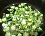 簡単美味しいおくらのおかか炒め作り方1写真