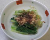 レンジでカンタン☆水菜のおひたし♪作り方4写真