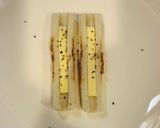 お弁当に☆うずら・ちくわチーズくるくる作り方3写真