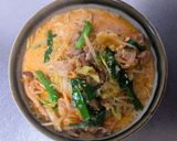 豚バラ肉とたっぷり野菜の煮込みラーメン作り方10写真
