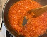 トマトとにんにくのパスタ作り方7写真