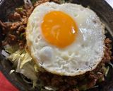 とーちゃん特製カレーミンチ丼作り方4写真