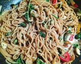 ༺コク旨🧡クリ〜ミィ焼きそば麺༻パスタ風作り方5写真