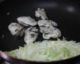 牡蠣とねぎのグラタン風作り方4写真