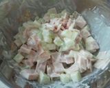 簡単！ブロッコリー×ハムの寿司丼☆*作り方5写真