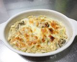 牡蠣とねぎのグラタン風作り方11写真