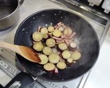 さつま芋のハニーガーリックソテー作り方3写真