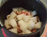 ピリ辛☆大根と竹輪の♫カニカマ旨味煮♫作り方4写真