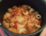 ピリ辛☆大根と竹輪の♫カニカマ旨味煮♫作り方6写真