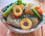 ちくわこんにゃく小松菜の甘辛炒め作り方4写真