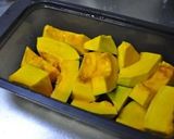 ハチミツ入りかぼちゃサラダ作り方1写真