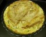 オーブンで片面焼き　お好み焼き　天かす♪作り方2写真