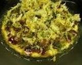 オーブンで片面焼き　お好み焼き　天かす♪作り方5写真