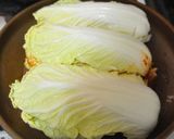 白菜のコリアンミルフィーユ煮作り方3写真