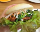超和風バーガー2 味噌唐揚げバージョン作り方4写真