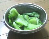 豚肉・青梗菜炒め作り方1写真