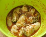 カキの味噌唐揚げ、サラダ仕立て作り方1写真