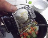 温野菜でポテトサラダ♪2種類同時に作る♪作り方5写真