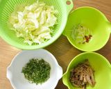 イワシ缶シソペペロンチーノ作り方1写真