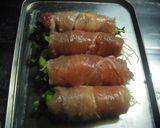 きのことチーズの♪豚肉のロールソテー作り方4写真
