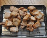 黒酢とカツオ梅の究極酢豚!作り方1写真