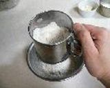 全粒粉のブルーベリーヨーグルトマフィン作り方1写真
