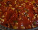 カナッペ ：たことお豆の塩麹とまと煮込み作り方5写真