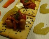 カナッペ ：たことお豆の塩麹とまと煮込み作り方9写真