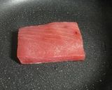 マグロのたたき✩ゆずマヨソース掛け作り方2写真