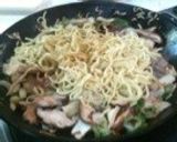 長ネギと桜えび☆洪さんちの上海焼きそば作り方9写真