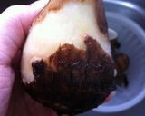 里芋と鶏ひき肉のピリ辛煮作り方2写真