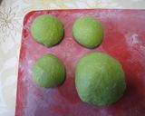 HB　あんこマーブルの抹茶パン作り方3写真