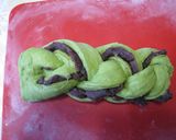 HB　あんこマーブルの抹茶パン作り方8写真