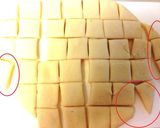 ひとくち✿くるくるマヨチーズパン♡作り方1写真