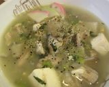 朝食に!サムゲタン風ぽかぽか生姜スープ作り方5写真