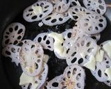 焼きレンコンのチーズ和え作り方3写真