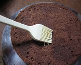 チョコたっぷり♪濃厚ガナッシュケーキ作り方15写真