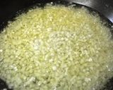 アンチョビ、にんにく、バジルのパスタ作り方3写真