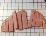 きのことハムのマヨ黒胡椒炒め作り方2写真