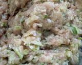 ふんわり洋風ねぎつくね（チキンハンバーグ）作り方4写真